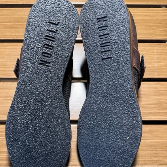 NOBULL Lifters Black/Brown Coffee Gym Leather Mens size 11 - Picture 7 of 11